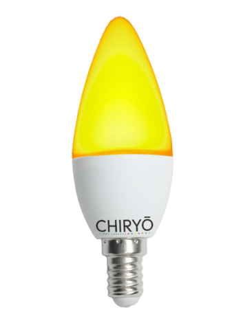 CHIRYO-Light-Therapy-SUNSET-Amber-600nm-Healthy-e14-candle-Light-bulb-100-No-Blue-Light-