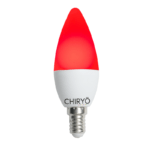 Peaceful Red 630nm Lightbulb – E14 candle Sleep Eye Health No Blue Light (2)