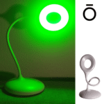 Best Light For Migraines? 3 CALM 520nm GREEN Lighting LAMP BEST FOR HEADACHES AND MIGRAINES SHOWS GOOSENECK LAMP IN LOUNGE GREEN LIGHTING LAMP TURNED ON RECHARGEABLE BATTERY POWERED LAMP CHRYO LIGHT THERAPY