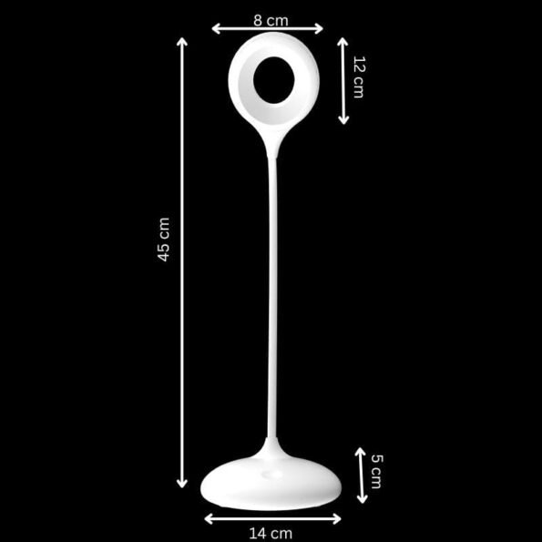 CHIRYO Light Therapy x3 Intensity Battery Powered Green 520nm Lamp Touch Operation White