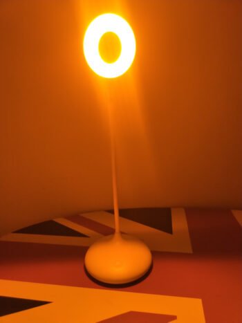 CHIRYO Light Therapy Amber 600nm Sunset Transition and Relaxation battery powered touch dimming lamp relaxation and sleep www.CHIRYOLightTherapy.com
