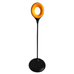 CHIRYO Light Therapy sunset amber 600nm - premium healthy lamp Battery powered Lamp black gooseneck battery indicator type c charge