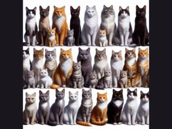 adorable different breeds of cats in group photo for red light therapy health benefits for cats wisdom article blog post