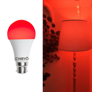 tall floor lamp with alarm clock present using SLEEP red light bulb B22 healthy lighting blue light free light bulbs CHIRYO LIGHT THERAPY