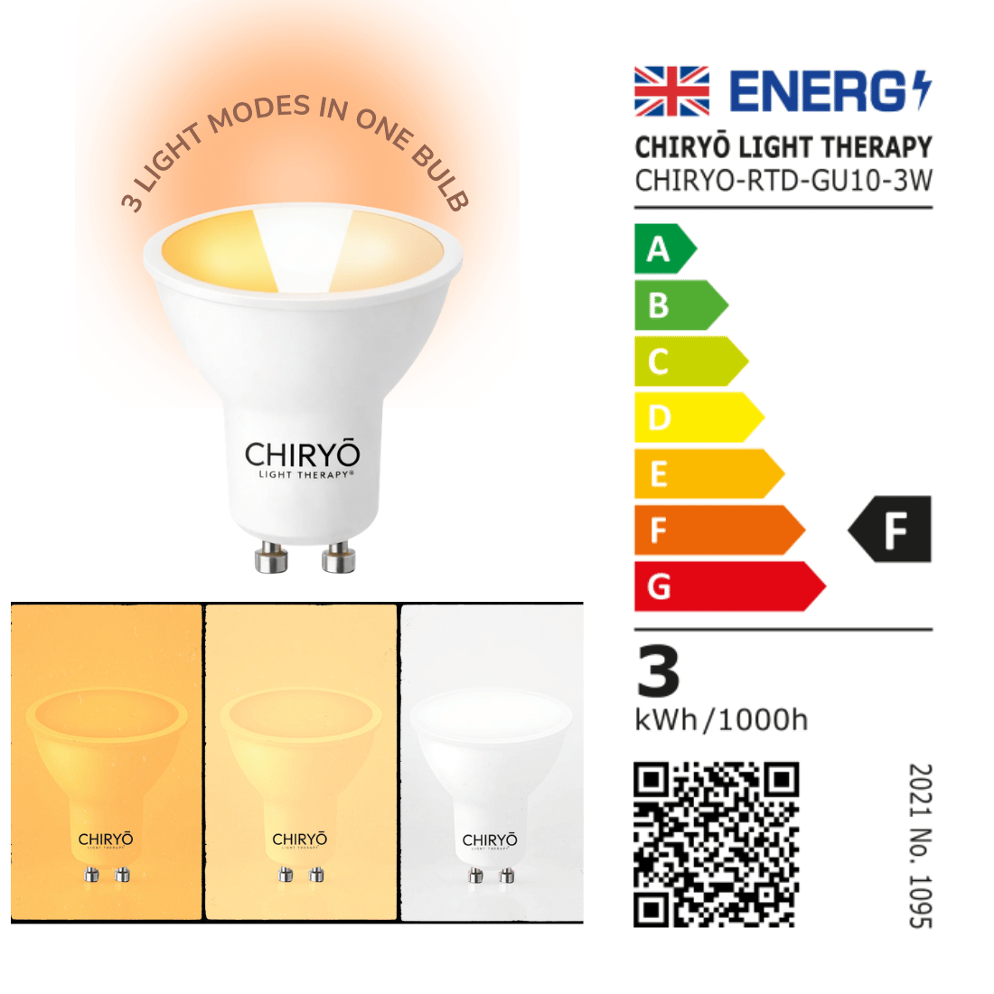 energy certificate RLT GU10 3W smart 3in1 mode small screw edison light bulb sleep red full spectrum cool white light bulb amber sunset healthy lighting chiryo light therapy energy certificate RLT GU10 3W smart 3in1 mode small screw edison light bulb sleep red full spectrum cool white light bulb amber sunset healthy lighting chiryo light therapy