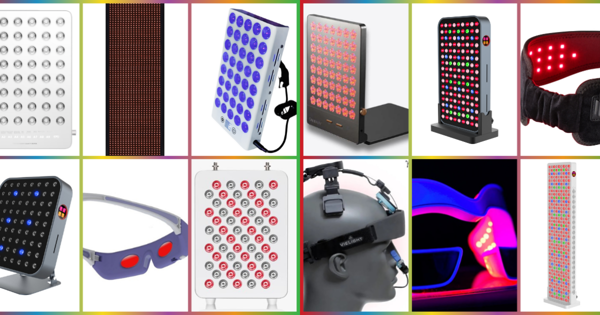 The benefits of different LLLT wavelengths. led light therapy devices The benefits of different LLLT wavelengths. led light therapy devices